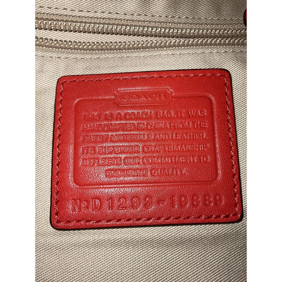 Coach Legacy Duffle Hobo Leather Bag D1293-19889 Crossbody EUC - Picture 13 of 15